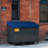 Heavy Duty Multipurpose Outdoor Dumpster Cover, Durable & UV Resistant Waterproof Trash Can Cover-41588368-41588371