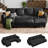 Sherry 106“  Upholstered Modular U-Shape Modular Sectional with Storage, Charging & Cup Holders-121418294-126733096