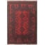 Tapis décoratif en laine noué à la main de conception unique 3 pi 5 po x 4 pi 11 po Borjana New Age