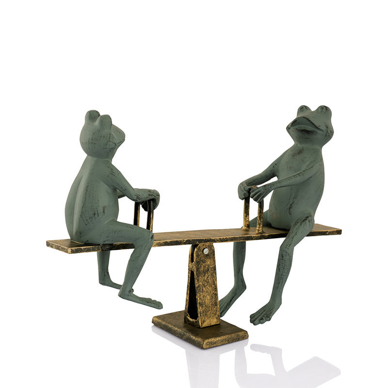 Playground Days Frogs Garden Statue