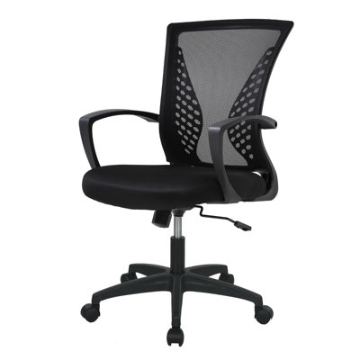 Office Computer Gaming Chair Ergonomic Mesh Desk Chair Adjustable Video Game Chairs With 360 Degrees Swivel Wheels Armrest Lumbar Support For Home Off -  Ebern Designs, 23E1491052FA439DAF0833A6F82D9421