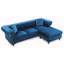 Canapé Nola (sans repose-pieds), bleu marine-891096879-891096878