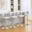 Tabouret de bar ajustable en similicuir-856067587