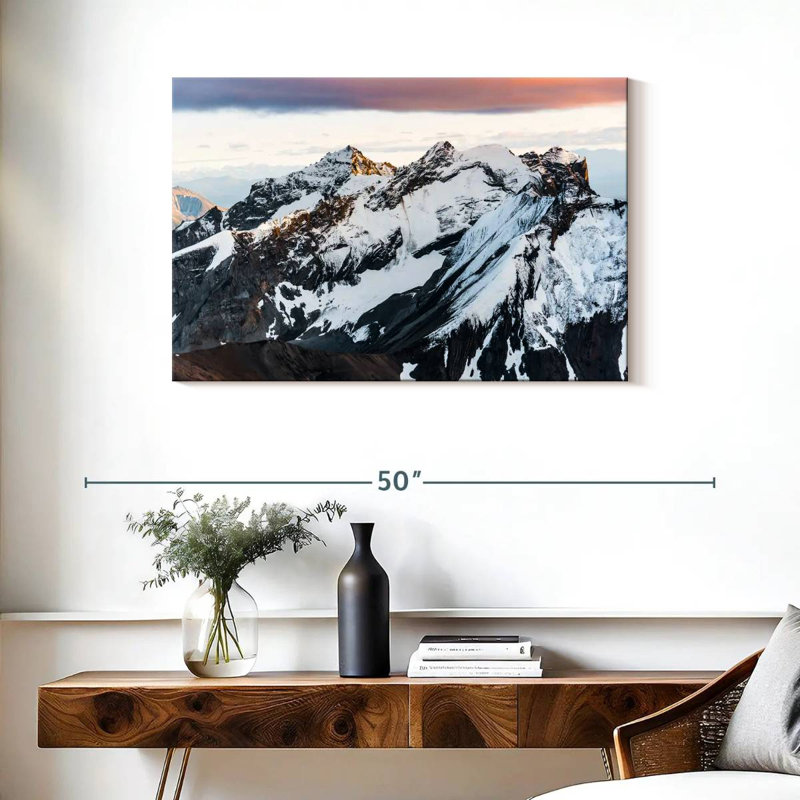 Alvord Snowy Mountain Peaks, H 24 po x l 36 po