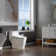 One-Piece Toilet with Smart Bidet Seat ,Wireless Remote/Heaed Seat/Warm Water/Dryer/Soft Close