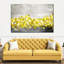 Éclat de jaune abstrait XXII sur toile-1657699243