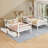 Twin Over Twin 2 Drawers Solid Wood Standard Bunk Bed-1350659491