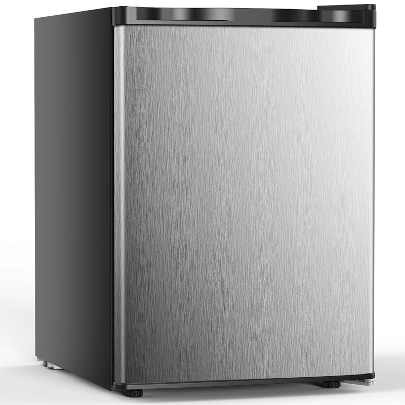 2.1 Cu.ft Upright Freezer, Fast Cooling, 7 Temp Settings, Adj Legs, Energy Saving, Silver