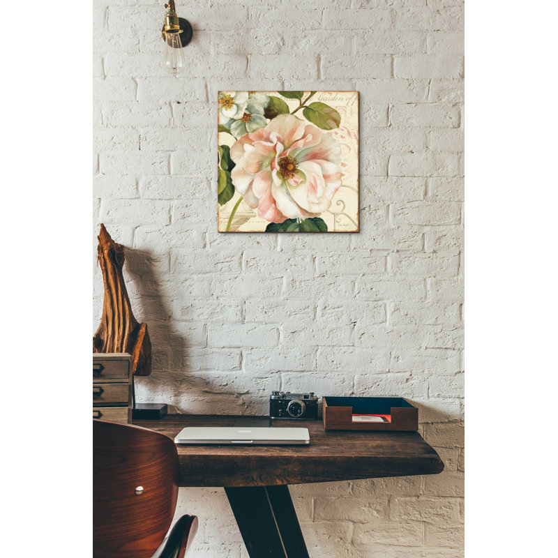 «Les Jardins II» par Lisa Audit, art mural en verre acrylique, H 12 po x l 12 po x P 0,13 po