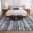 Premium Machine Washable Dream Shag ADS75 Broken Stripes Rug-1637528393-1637528397