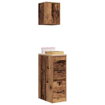 2 Piece Garage Cabinet Part Or Accessory