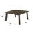 Square Dining Table , Walnut
