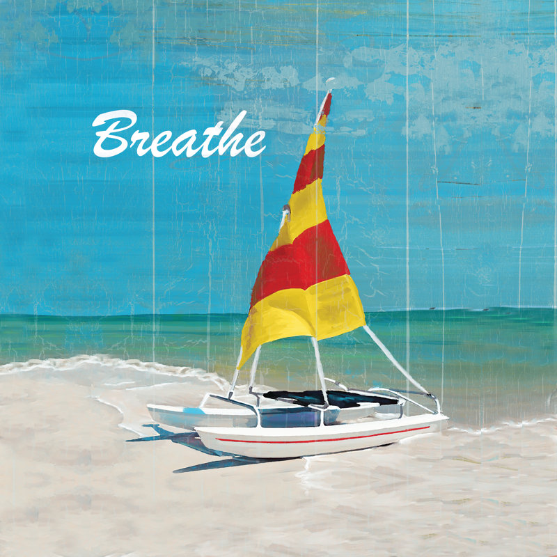 Breathe Hammock 2 - Wrapped Canvas Print, 30cm H x 30cm W
