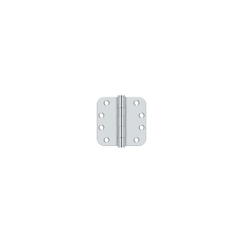 Steel Hinge, Polished Chrome, Steel