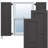 EnduraCore Composite Two Equal Raised Panel Shutters-95959409-101342488-95959374