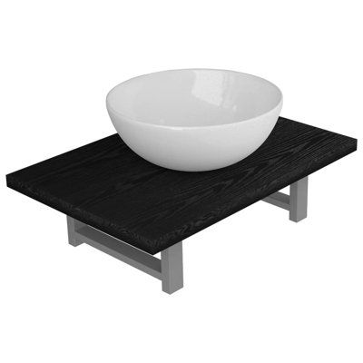 Lindford 600mm Wall Mounted Single Vanity Unit