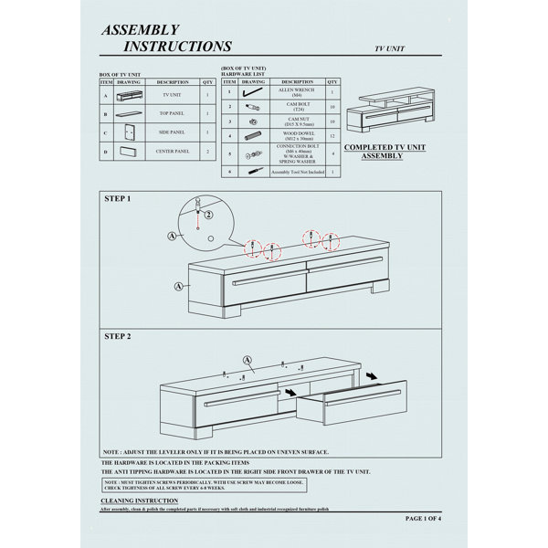 Dimensions du produit