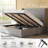 Belo Upholstered Lift-Up StorageBed with Wingback Headboard,King,Light Gray-1557355666-1557355665
