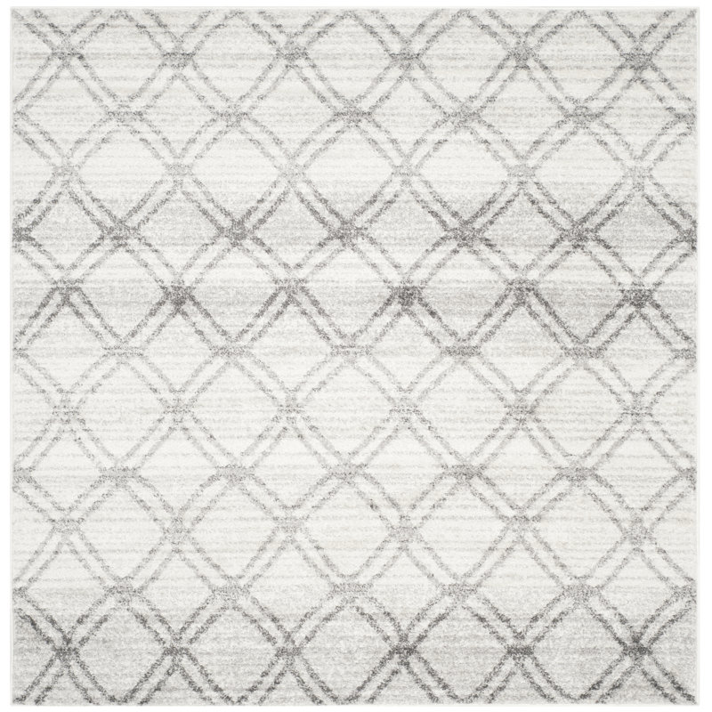 Muniz Performance Geometric Rug, Square 6'