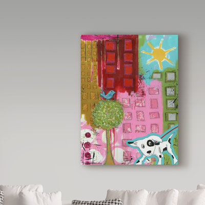 Art sur toile Huso «City Life»