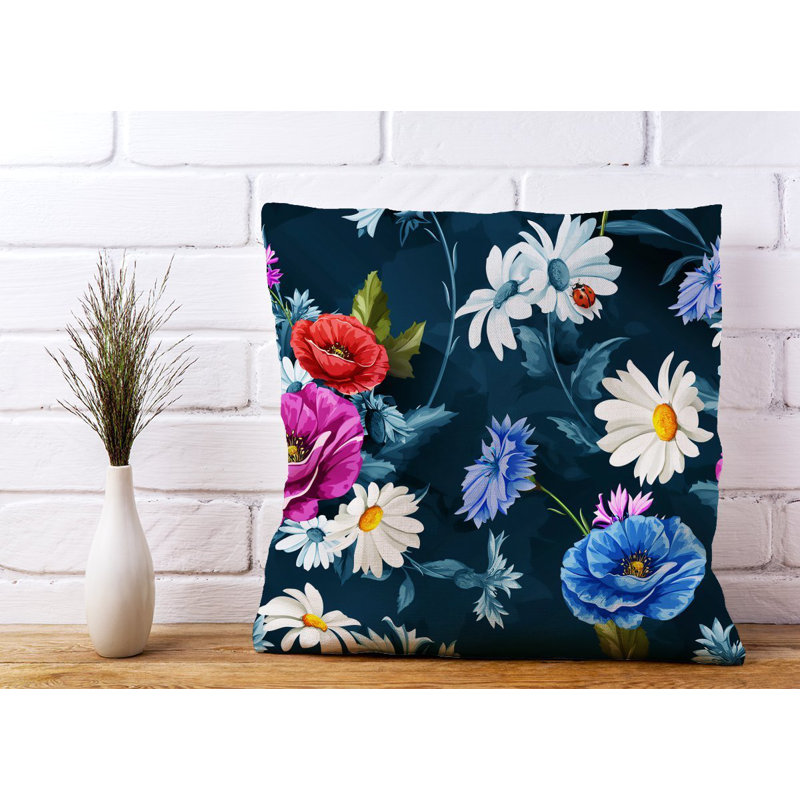 Heloise Floral Square Cushion