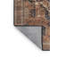 Tapis brun lavable à la machine-1841775480