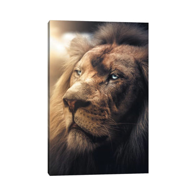 Lion Boss by Zenja Gammer - Print on Canvas