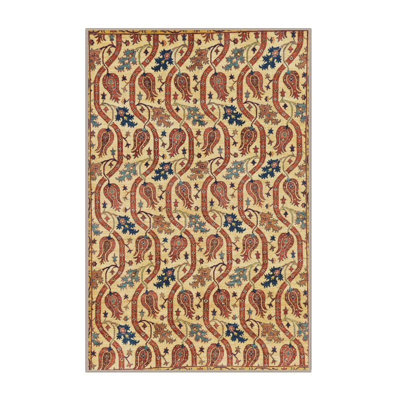 Tapis abstrait moderne 153, Rectangle 3 pi x 5 pi