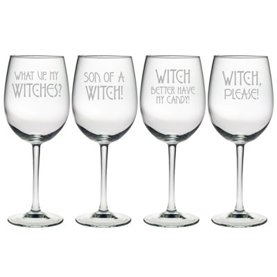 Seese 19 oz. Wine Glass Set