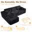 Canapé modulaire rembourré 2 pièces Boneless-1125456934-1125456952