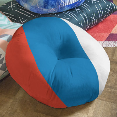 Striped Reversible Throw Pillow