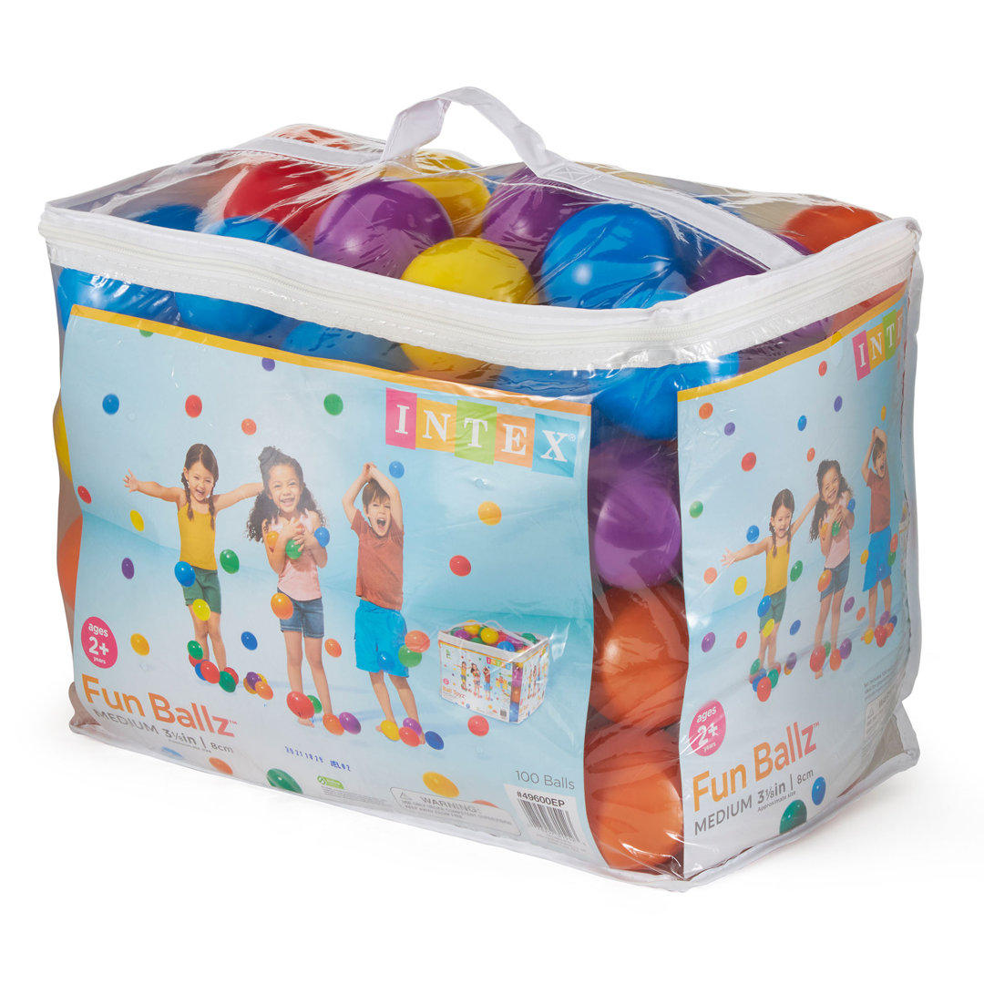 100 Piece Ball Intex