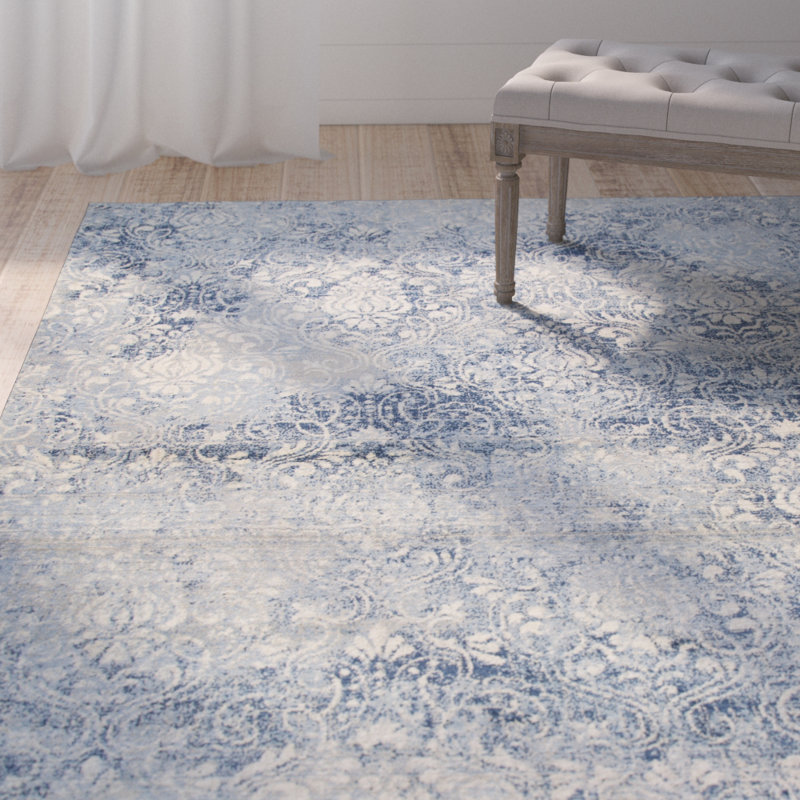 Thora Wool Floral Indoor Rug, Runner 2'6" x 10'