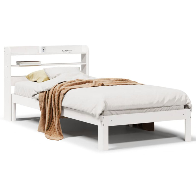Storage Bed, Small Single (2'6), White