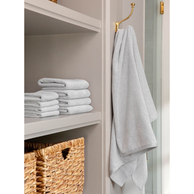Nantucket, Heathered Harbor Mist, Bath Sheets - 2 Pack