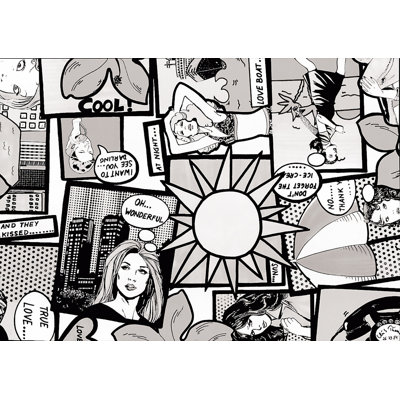 Adhésif mural Comic