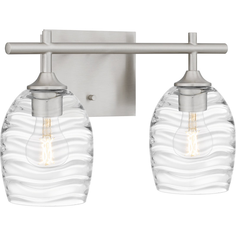 Boban Brushed Nickel Bath Light, 2