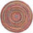 Heidelberg Hand Woven Cotton/Jute Rug in Red-1394408616