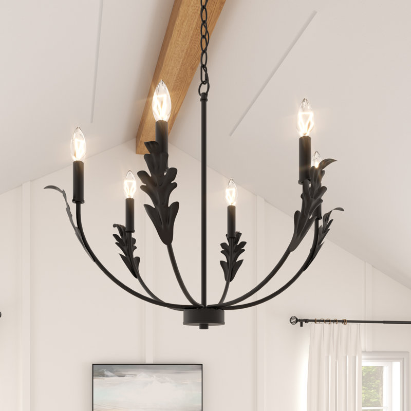 6-Light Dimmable Classic / Traditional Chandelier, 6 Lights