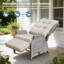 Outdoor Lounge Chair with Ottoman-850651084