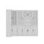 Garde-manger de coin en L
