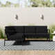 Armando 78'' Aluminum Outdoor Sectional with Sunbrella Cushions