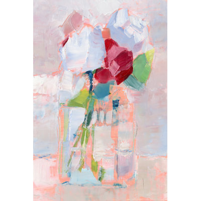 " Abstract Flowers In Vase I "