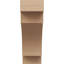 Bois de cèdre méditerranéen, grain de bois TimberThane Corbel, brun clair apprêté-88290993