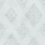 Rachel Ashwell Diamond Motif Blue Wallpaper