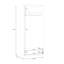 Ramin Manufactured Wood Wardrobe