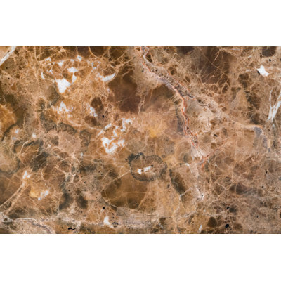 Carreau de mur et de sol en marbre 18 po x 18 po Emperador