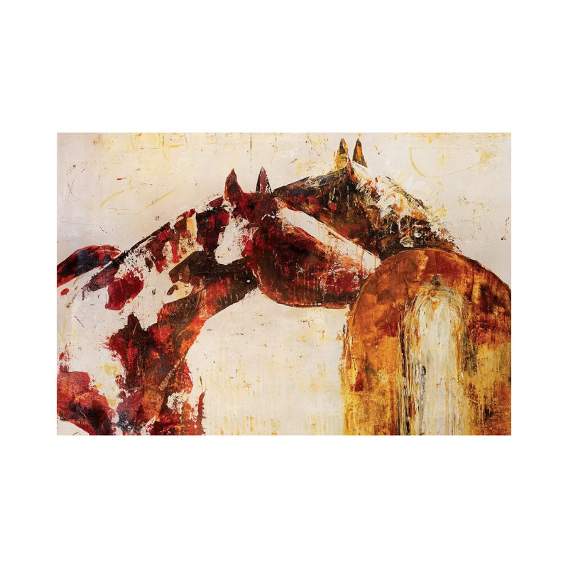 Paint And Play by Julian Spencer - Wrapped Canvas Print, 20.32 cm H x 30.48 cm W