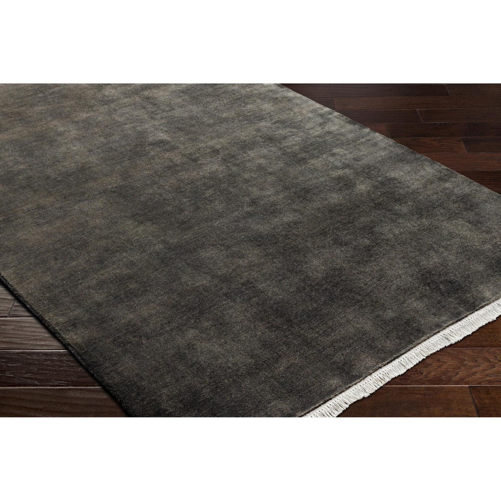 Clio Hand-Loomed Onyx Wool Rug, Rectangle 6' x 9'