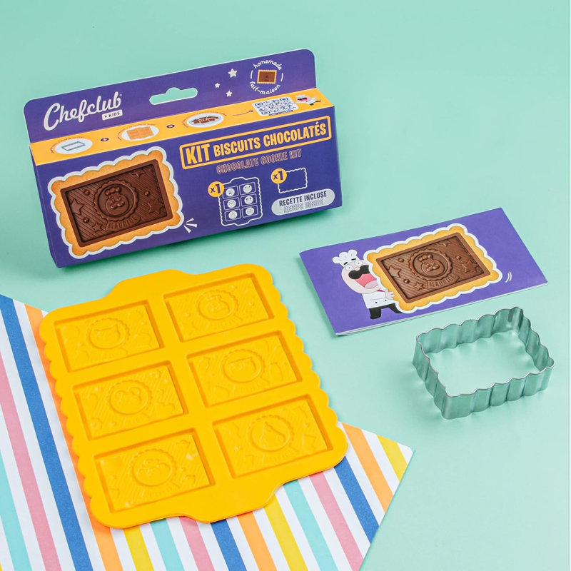 Ensemble de biscuits au chocolat Chefclub Kids
